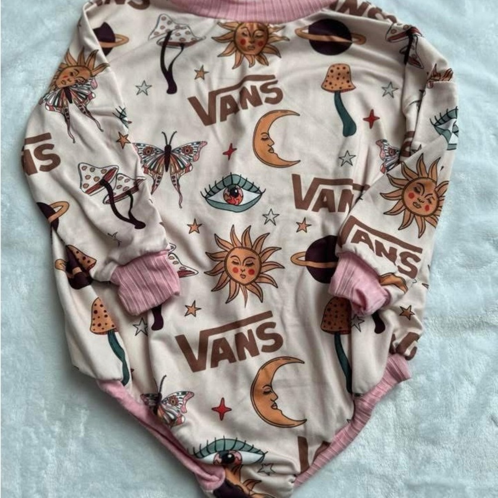 Vans Boho custom handmade sweater romper